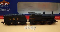 Bachmann 31-627A OO Gauge/176 Scale Class 3F 3709 LMS Black Loco 21 DCC Boxed