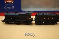 Bachmann 31-627A OO Gauge/176 Scale Class 3F 3709 LMS Black Loco 21 DCC Boxed