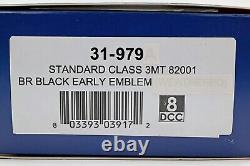 Bachmann 31-979 Class 3MT Locomotive Black Early Crest DCC Ready NEW Boxed
