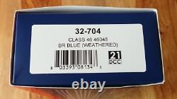Bachmann 32-704 Class 46 Loco No. 46045 BR Blue (Weathered) 21 DCC Ready NEW