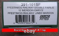 Bachmann 391-101SF Double Fairlie Merddin Emrys Ffestiniog DCC Sound chip Fitted