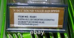 Bachmann 53451 Southern 4-8-2 Light Mountain #1489, DCC SOUND