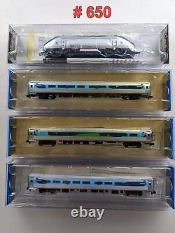 Bachmann Amtrak N-scale Acela Regional Amfleet I Set DCC HHP-8 Loco + 3 Cars