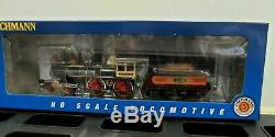 Bachmann HO 4-4-0 American DCC READY UP #119 withWood Load BAC51002