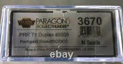 Broadway Limited 3670 N SCALE PRR T1 Duplex #5505 Paragon3 Sound/DC/DCC NEW