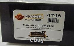 Broadway Limited HO Paragon3 EMD NW2 Switcher DRGW #100 Sound/DC/DCC