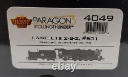 Broadway Limited HO Paragon3 L1s 2-8-2 Steam Locomotive L&NE #501 Diecast DCC