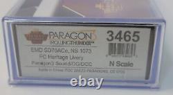 Broadway Limited Paragon3 N Scale EMD SD70ACe NS #1073 FC Heritage Livery DCC