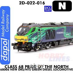 Class 68 Pride of the North 68006 DRS/NTS diesel elec DCC ready Dapol 2D-022-016