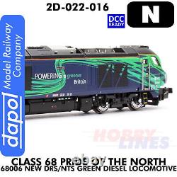 Class 68 Pride of the North 68006 DRS/NTS diesel elec DCC ready Dapol 2D-022-016