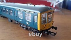 DCC Fitted Bachmann 32-517 OO Gauge Derby Lightweight Two Car DMU BR Blue