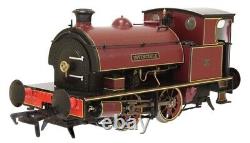 Dapol 4S-024-003D OO Gauge Hawthorn Leslie 0-4-0'Invincible' Maroon DCC Fitted