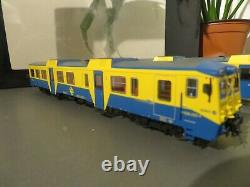 Electrotren e3421s diesel automotor renfe 592 version azul/amarillo dcc sound