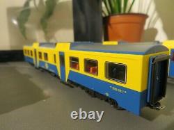 Electrotren e3421s diesel automotor renfe 592 version azul/amarillo dcc sound