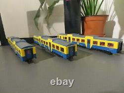 Electrotren e3421s diesel automotor renfe 592 version azul/amarillo dcc sound