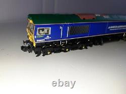 G/F n gauge cl 66623 DRS, dcc fitted cv3, test run only