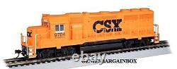 HO CSX TRANSPORTATION #9704 GP40 DCC Ready Locomotive Bachmann New 63540