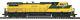 HO MTH Chicago Northwestern Dash-9 Diesel for 2 Rail DC withDCC & Sound 80-2294-1
