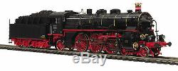 HO MTH Die-Cast Class 18.4 3 Rail AC Steam Engine withDCC, Sound, Smoke 80-3218-5