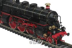 HO MTH Die-Cast Class 18.4 3 Rail AC Steam Engine withDCC, Sound, Smoke 80-3218-5