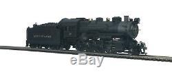 HO MTH Die-Cast Long Island H-10 2-8-0 2 Rail DC withDCC, Sound, Smoke 80-3244-1