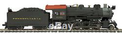 HO MTH Die-Cast Pennsylvania H-10 2-8-0 2 Rail DC withDCC, Sound, Smoke 80-3242-1