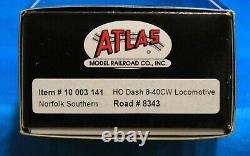 HO Scale ATLAS MASTER GOLD 10 003 141 NORFOLK SOUTHERN Dash 8-40CW DCC & SOUND