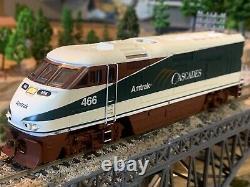 HO Scale Athearn F59PHI DC or DCC Diesel Locomotive AMTRAK CASCADES detailed LED