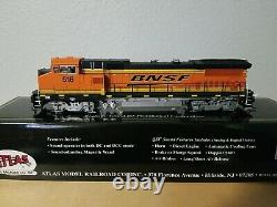 HO Scale Atlas Gold BNSF 8-40BW #516 DCC/SOUND