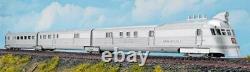 HO Scale Con-Cor 001-8721 CB&Q Burlington Pioneer Zephyr Passenger Train Set