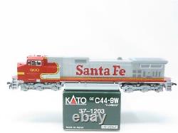 HO Scale KATO 37-1203 ATSF Santa Fe C44-9W Diesel Locomotive #600 DCC Ready