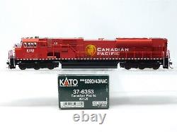 HO Scale Kato #37-6353 CP Golden Beaver EMD SD90/43 MAC Diesel #9125 DCC Ready