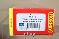 HORNBY R2616 DCC READY BR 4-6-2 PRINCESS CLASS LOCOMOTIVE 46211 QUEEN MAUD ol