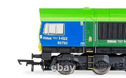 HORNBY R30151 GBRf CLASS 66 CO-CO THE GREEN PROGRESSOR HS2 DIESEL LOCOMOTIVE