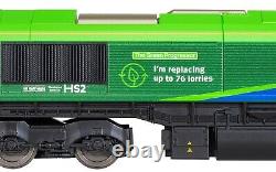 HORNBY R30151 GBRf CLASS 66 CO-CO THE GREEN PROGRESSOR HS2 DIESEL LOCOMOTIVE