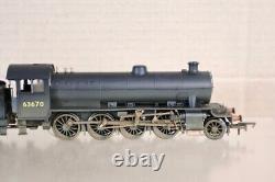 HORNBY R3089 WEATHERED DCC READY BR 2-8-0 CLASS O1 LOCOMOTIVE 63670 ol