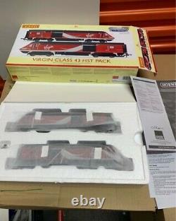 HORNBY R3390 TTS VIRGIN CLASS 43 HST PACK DIGITAL WITH SOUND DCC Fitted new