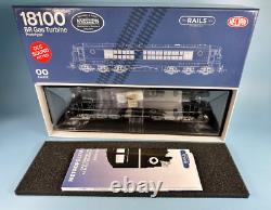 Heljan 1810 Gas Turbine PT 18100 BR Early Emblem Black/Silver DCC SOUND FITTED