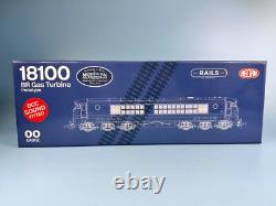 Heljan 1810 Gas Turbine PT 18100 BR Early Emblem Black/Silver DCC SOUND FITTED