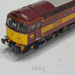 Heljan 3456 Class 33/0 EWS livery 33030 DC and DCC fitted Near mint Boxed OO V3