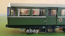 Heljan O gauge 88911 AC Cars BR Railbus W79977 Dark Green, Early Crest, pristine