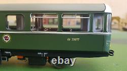 Heljan O gauge 88911 AC Cars BR Railbus W79977 Dark Green, Early Crest, pristine