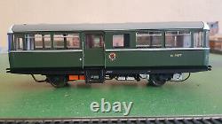 Heljan O gauge 88911 AC Cars BR Railbus W79977 Dark Green, Early Crest, pristine