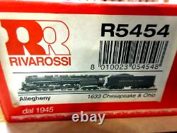 Ho Rivarossi R5454 Chesapeake & Ohio 2-6-6-6 Allegheny Steam DC/DCC Compatib NIB