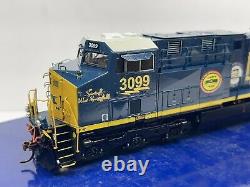 Ho Scale Athearn Genesis CSX Safety Train #3099 ES44DC/ES40DC DCC & Sound Custom