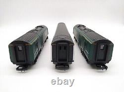 Hornby GWR 43 HST High Speed Train 3pce Set DCC Ready & Working Lights -(Unused)