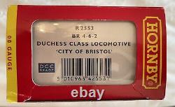 Hornby OO R2553 Duchess Class Loco 46237 City of Bristol BR Blue DCC FITTED. NEW