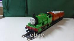 Hornby Percy plus Annie and Clarabel DCC Fitted runs on dc too