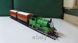 Hornby Percy plus Annie and Clarabel DCC Fitted runs on dc too