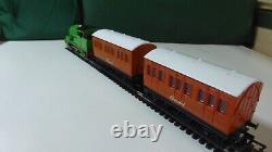 Hornby Percy plus Annie and Clarabel DCC Fitted runs on dc too